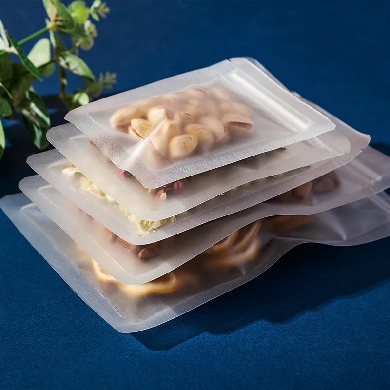Dried Herbs - Sacs Ziplock Transparents Givrés Refermables pour
