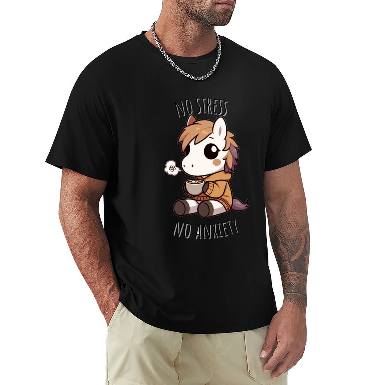 T-shirt Chamomile Tea Horse, t - Chamomile Tea avis et prix