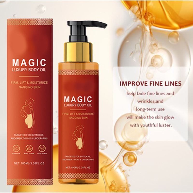 Huile corporelle magique de lu - Ginger Tea avis et prix